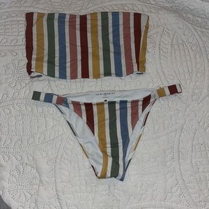 L.A Hearts Strapless Bikini